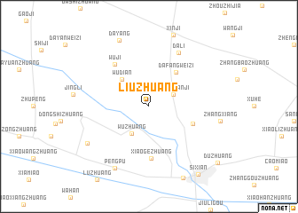 map of Liuzhuang