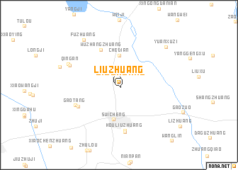 map of Liuzhuang