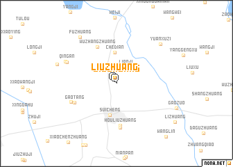 map of Liuzhuang