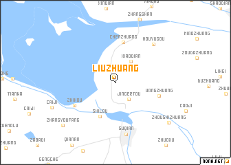 map of Liuzhuang