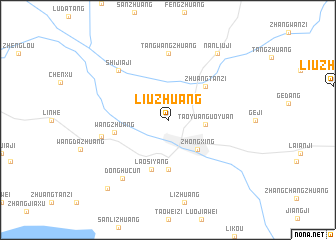 map of Liuzhuang