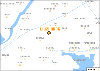 map of Liuzhuang