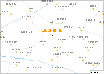 map of Liuzhuang