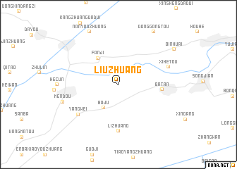 map of Liuzhuang