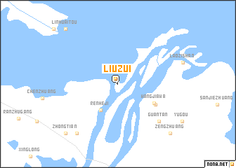 map of Liuzui
