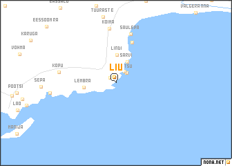 map of Liu