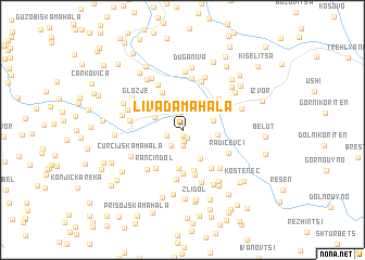map of Livada Mahala