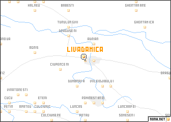 map of Livada Mică