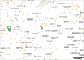 map of Livade