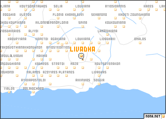 map of Livádha