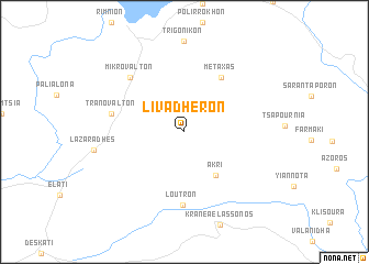 map of Livadherón