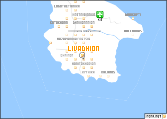 map of Livádhion