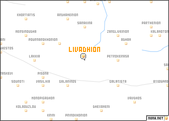 map of Livádhion