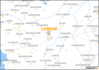 map of Livádion