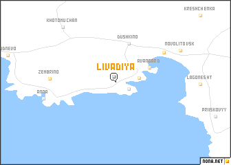 map of Livadiya