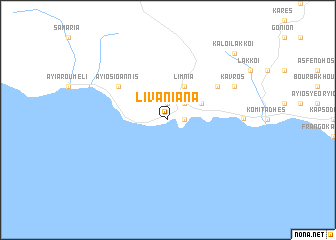 map of Livanianá