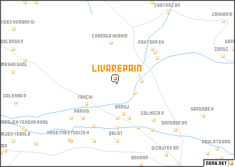 map of Līvār-e Pā\