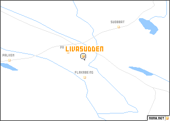 map of Livasudden