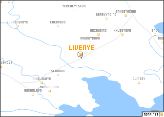 map of Liven\