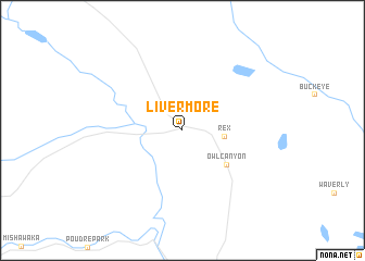 map of Livermore