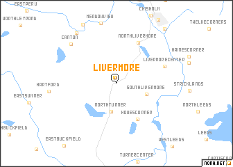 map of Livermore