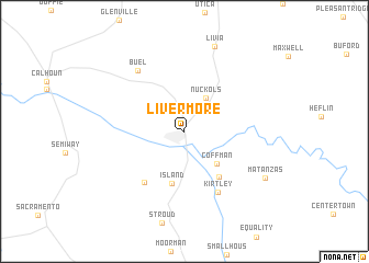 map of Livermore