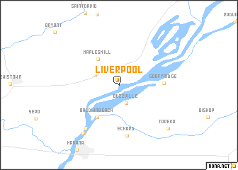 map of Liverpool