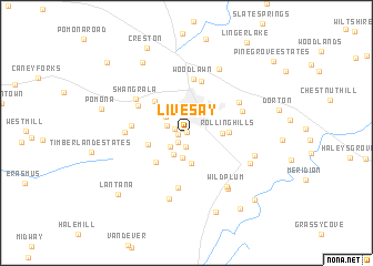 map of Livesay