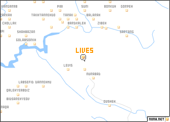 map of Līves