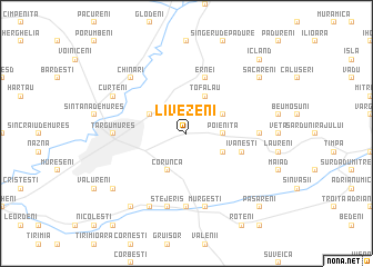 map of Livezeni