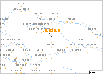 map of Livezile