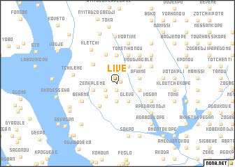 map of Livé