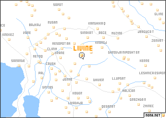 map of Livinë