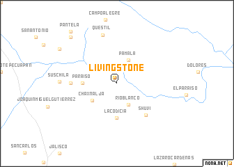 map of Livingstone