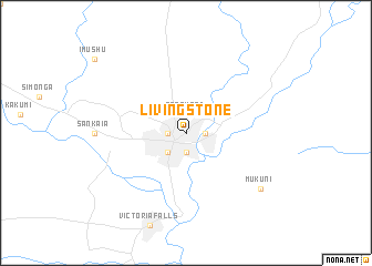 map of Livingstone