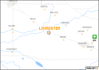 map of Livingston