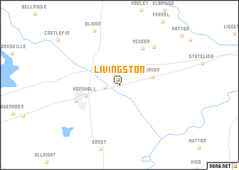 map of Livingston