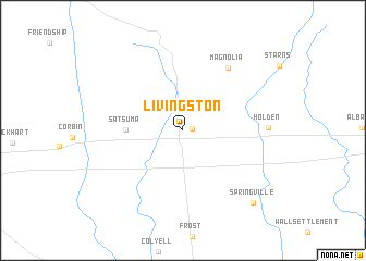 map of Livingston