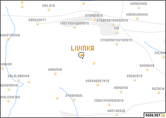 map of Livinka