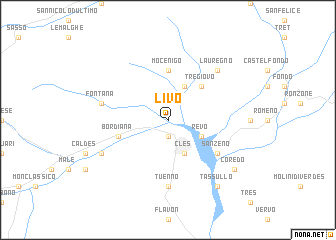 map of Livo