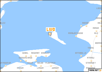 map of Livø