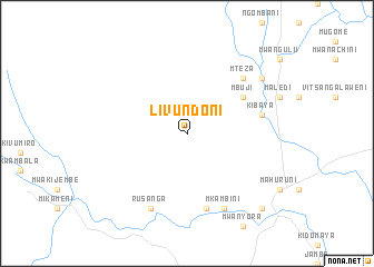 map of Livundoni