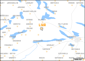 map of Liwa