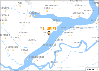 map of Liweizi