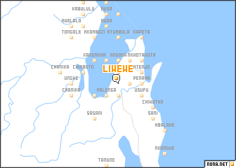 map of Liwewe