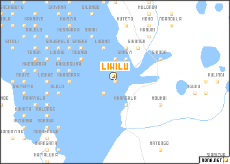 map of Liwilu