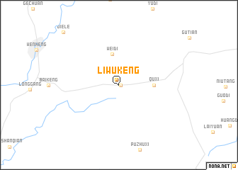 map of Liwukeng