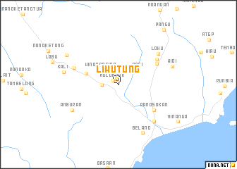 map of Liwutung