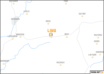 map of Liwu
