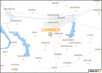 map of Lixiangzi